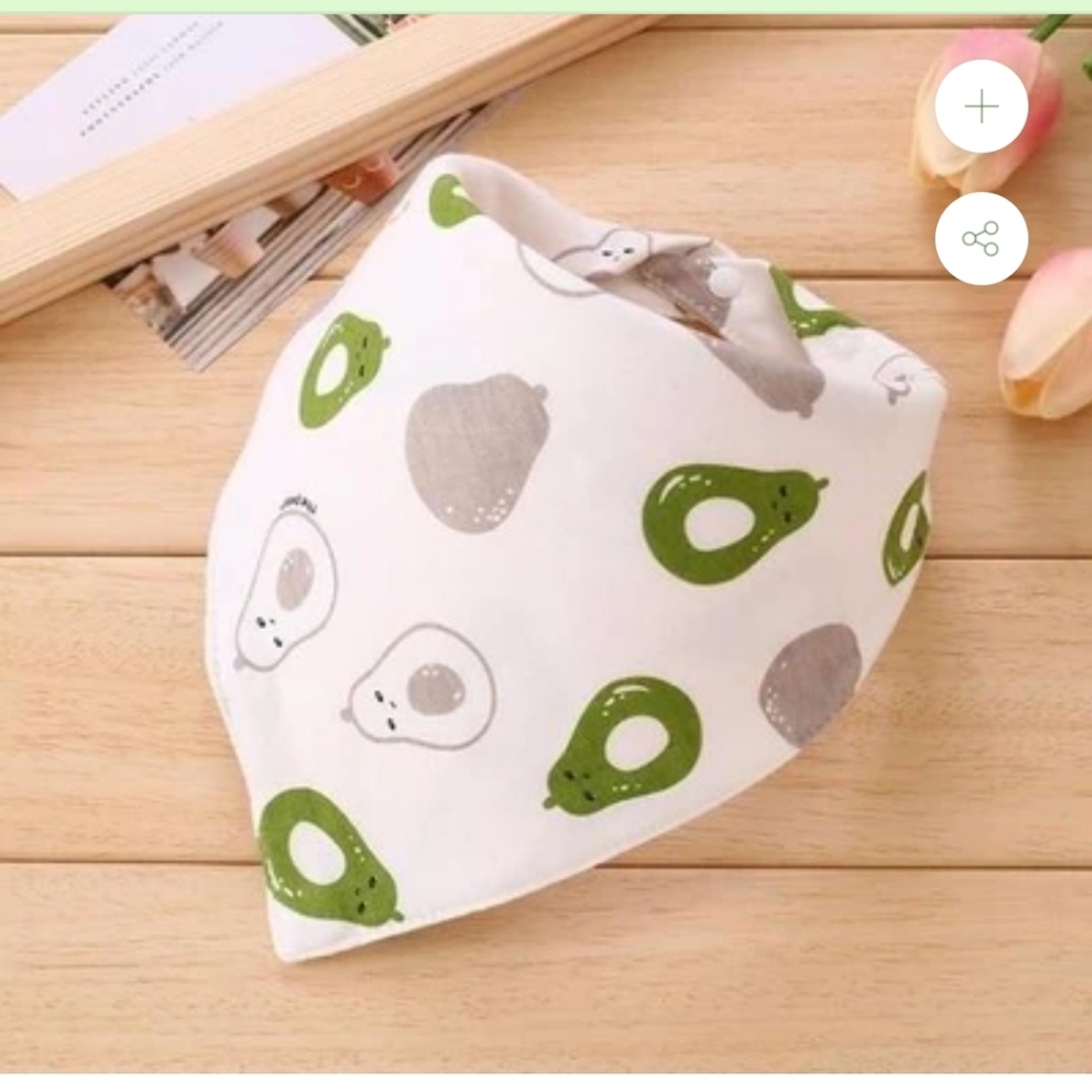 Scarf + Tail Adjustable Snap Dog Bandana